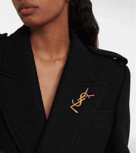 broche yves saint laurent amazon|saint laurent brooches.